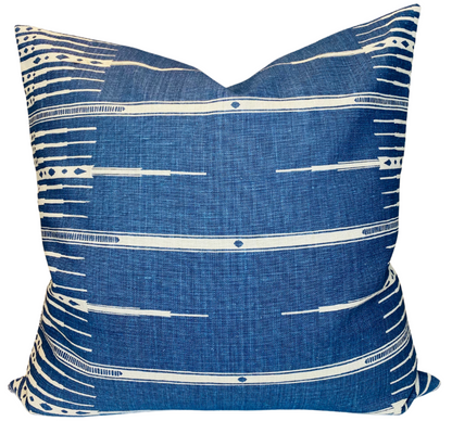 Tangiers Pillow in Indigo