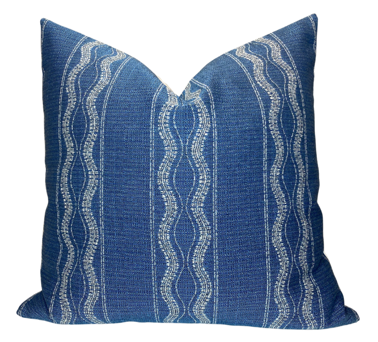 Zanzibar Outdoor Pillow in Lapis Blue, Indoor/Outdoor Pillows