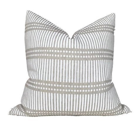 Dash Dot Pillow in Chalk, Walter G Pillows