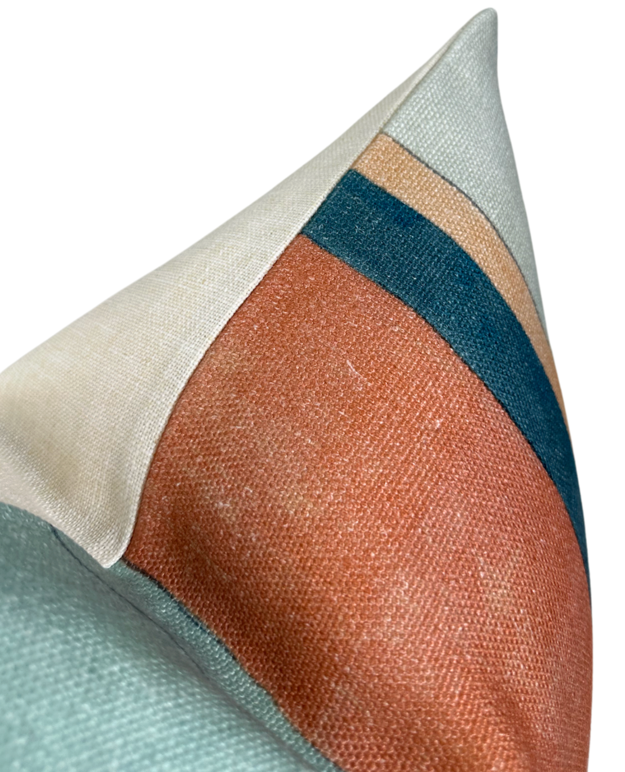 District Pillow in Apricot