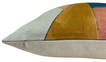 District Pillow in Apricot