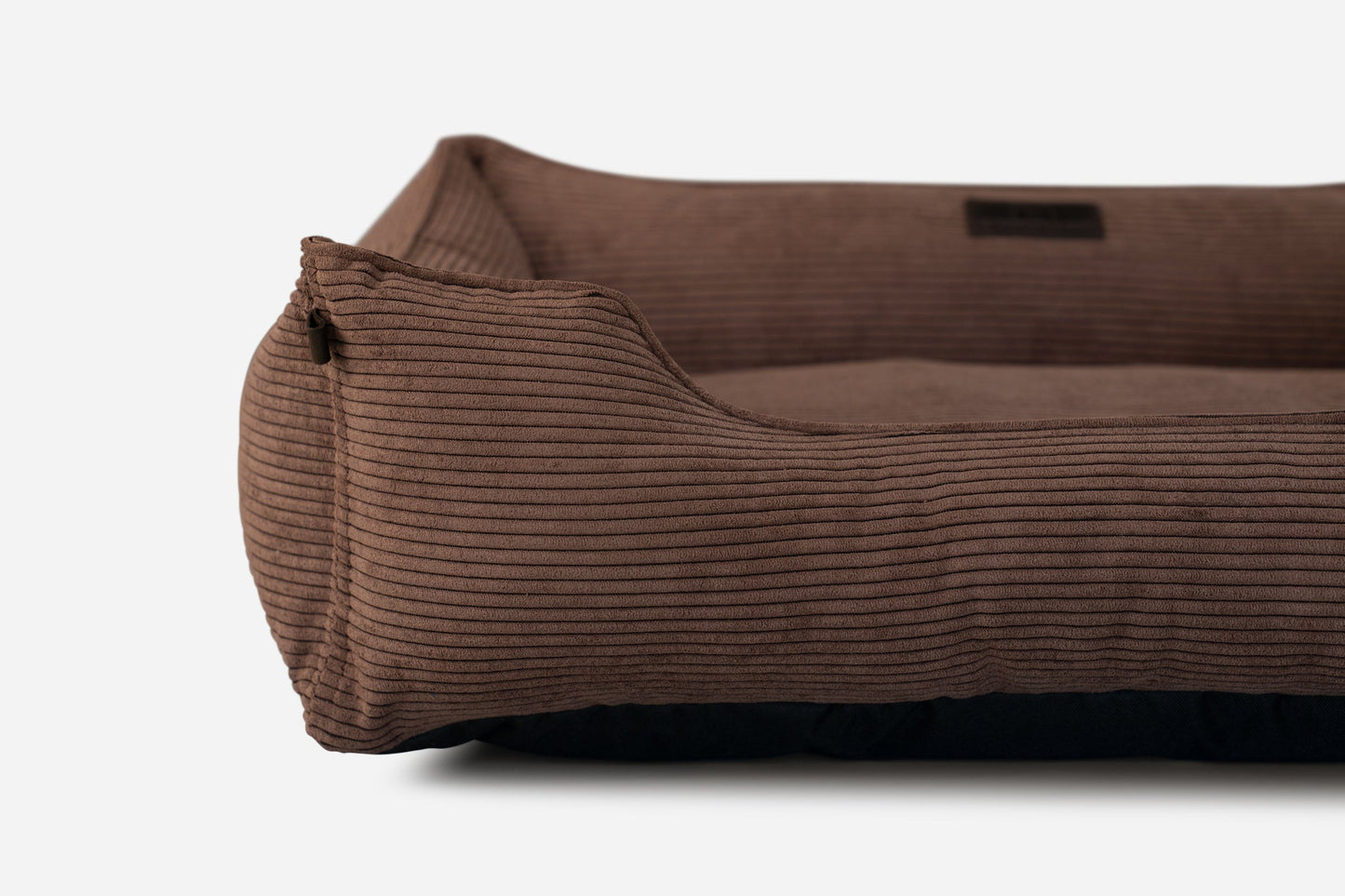 Brown Fancy Corduroy Sleeper Pet Bed