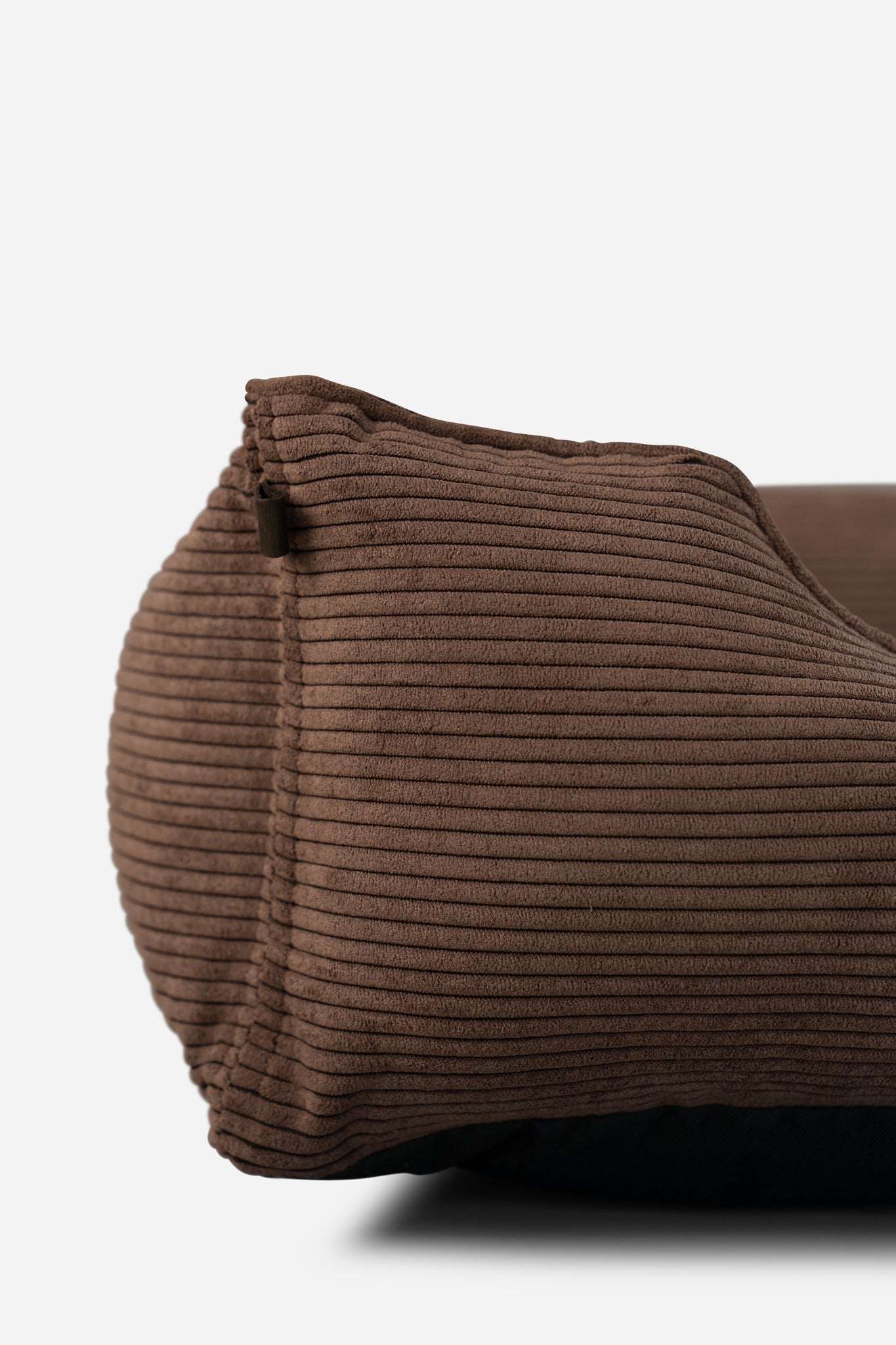 Milk Chocolate Corduroy Sleeper Pet Bed