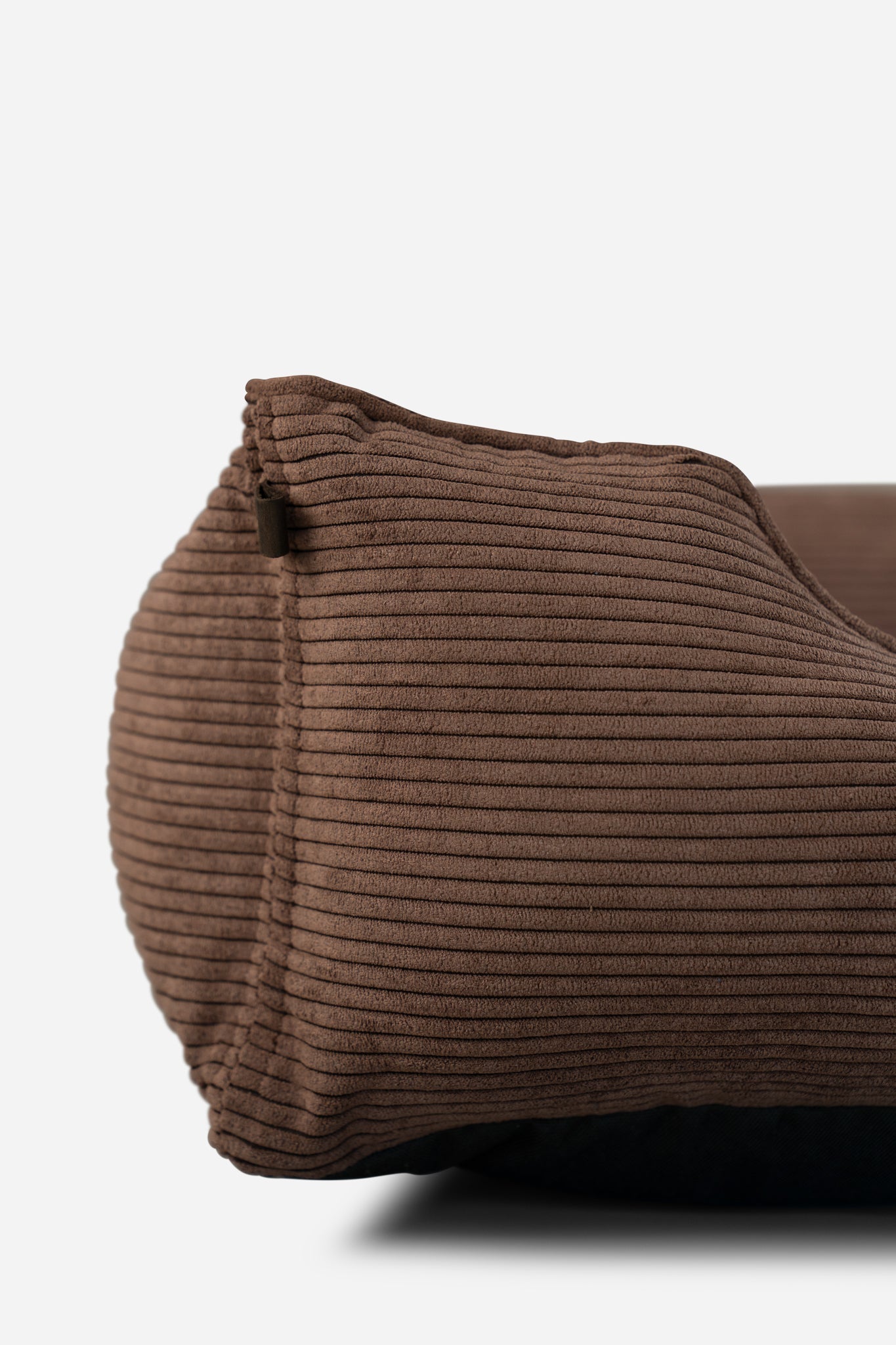 Brown Fancy Corduroy Sleeper Pet Bed