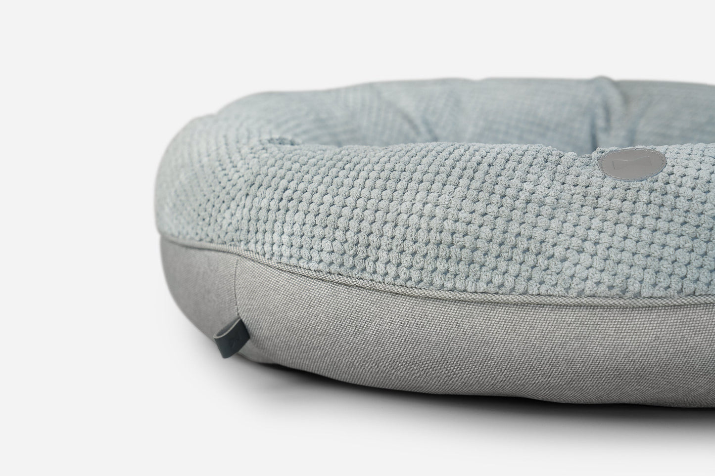 Moonlight Gray Donut Pet Bed