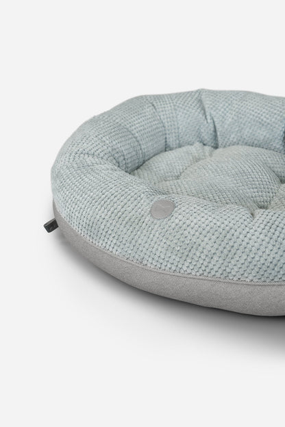 Moonlight Gray Donut Pet Bed