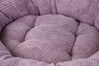 Light Pink Donut Pet Bed