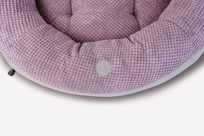 Light Pink Donut Pet Bed