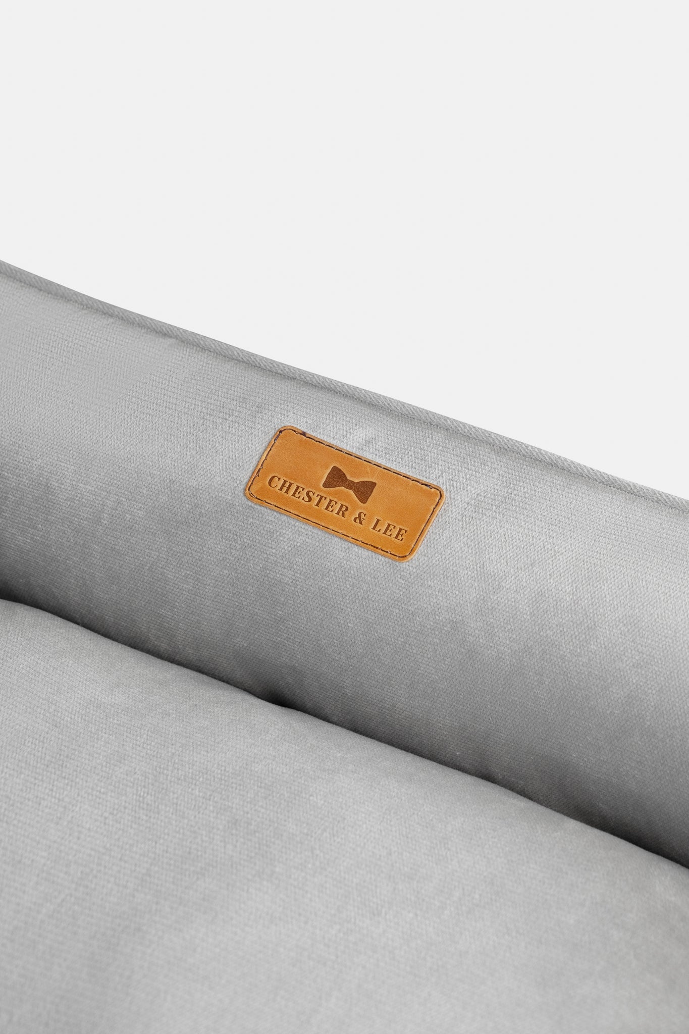Gray Classic Velvet Sleeper Pet Bed
