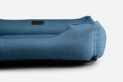 Blue Cotton Sleeper Pet Bed