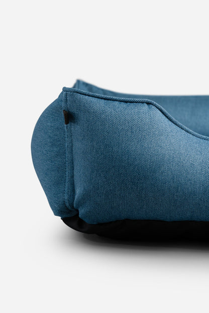 Blue Cotton Sleeper Pet Bed