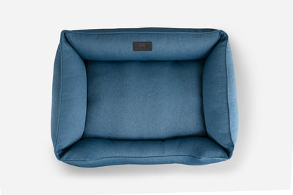 Blue Cotton Sleeper Pet Bed