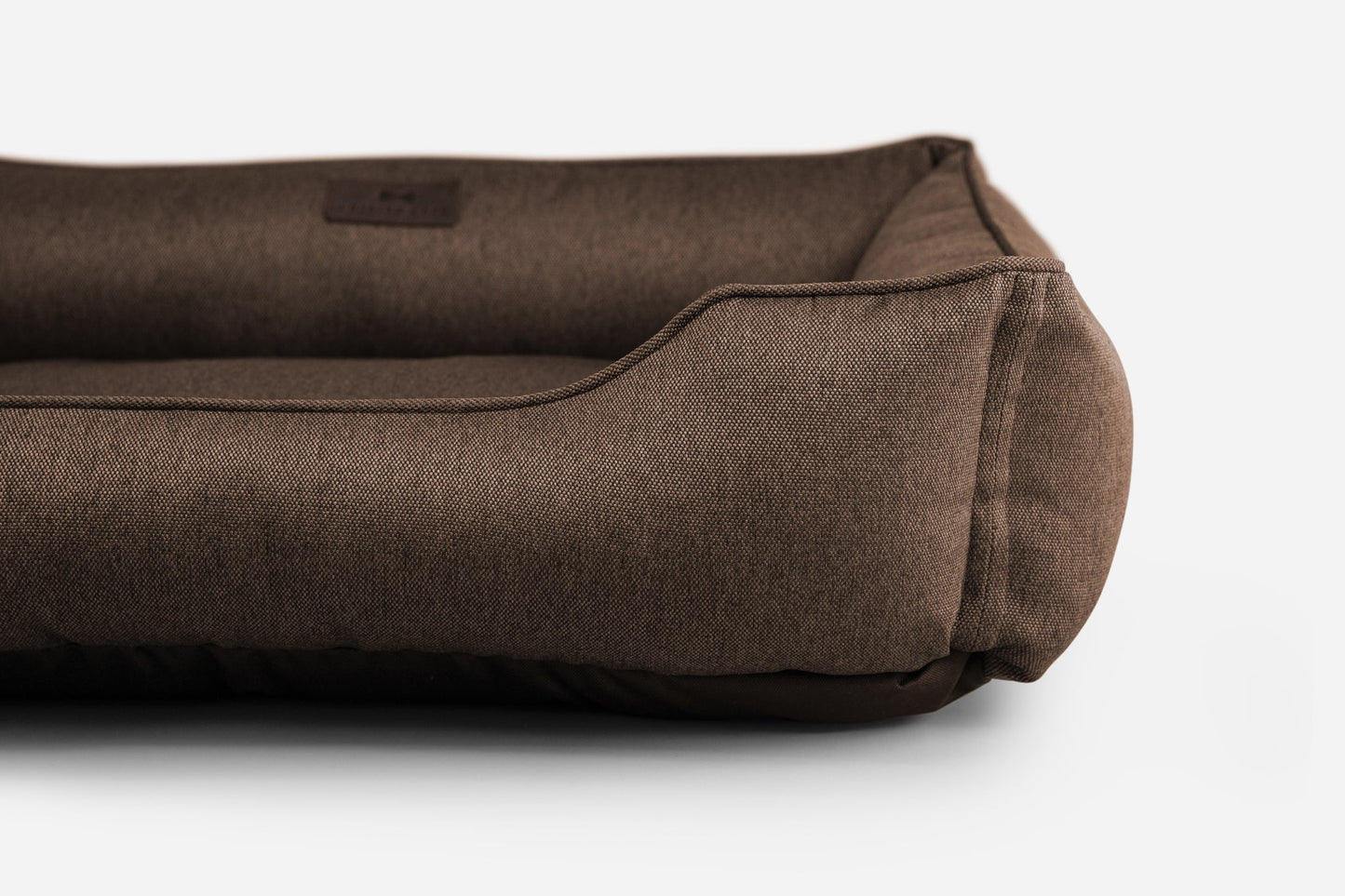 Brown Cotton Sleeper Pet Bed