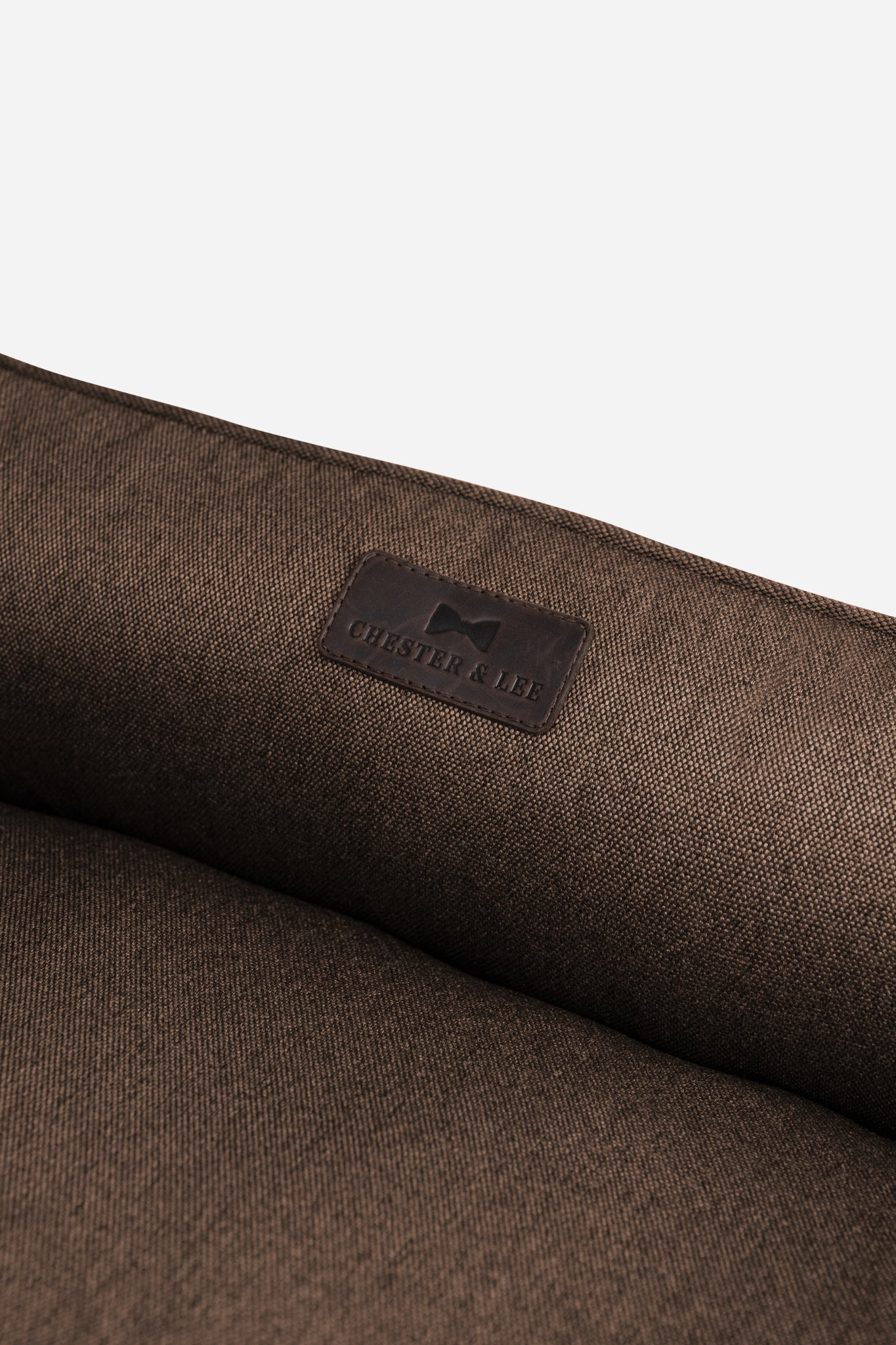 Brown Cotton Sleeper Pet Bed