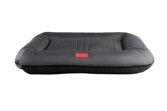 Gray Waterproof Lounger Pet Bed