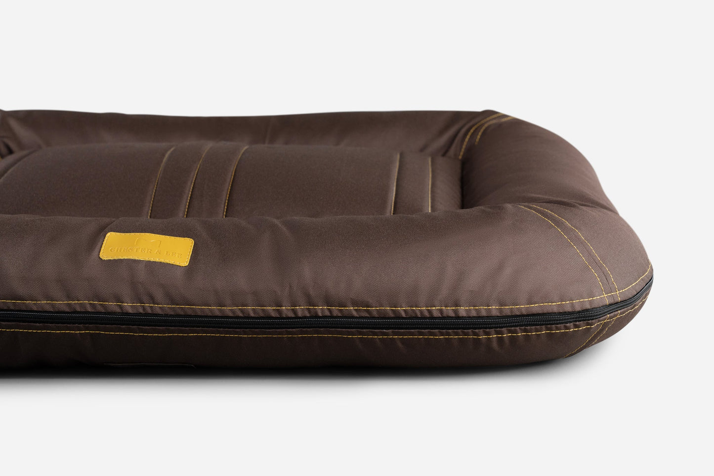 Brown Waterproof Lounger Pet Bed