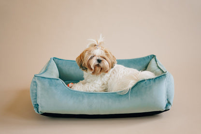 Tiffany Vibrant Velvet Sleeper Pet Bed