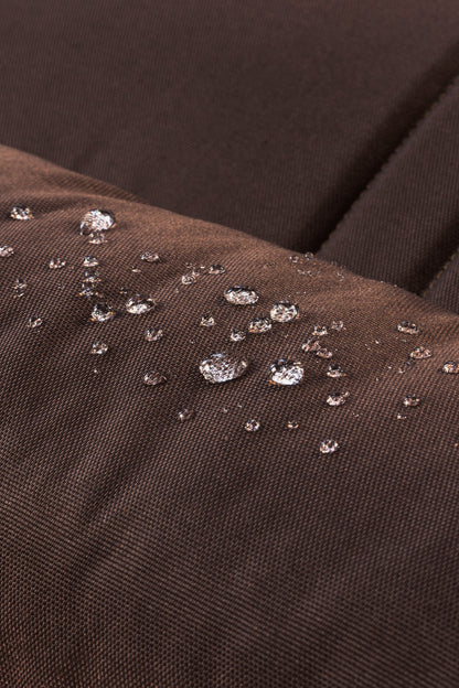 Brown Waterproof Lounger Pet Bed