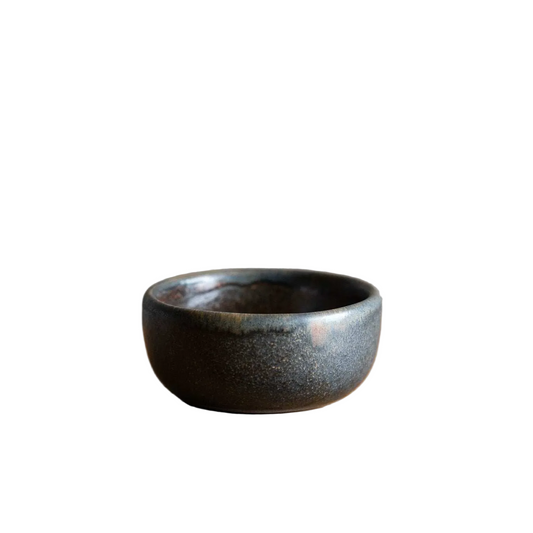 Rust Stoneware Pinch Bowl