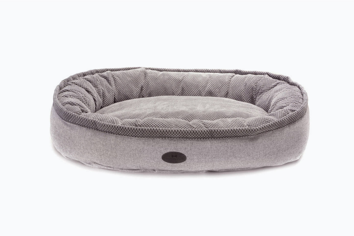 Velvet Cuddly Bagel Pet Bed