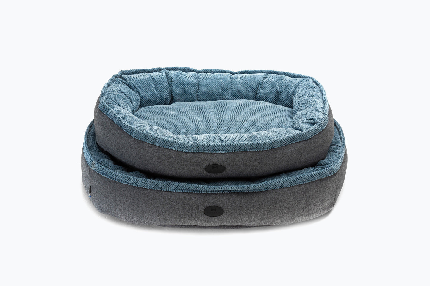 Velvet Cuddly Bagel Pet Bed