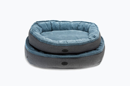 Velvet Cuddly Bagel Pet Bed