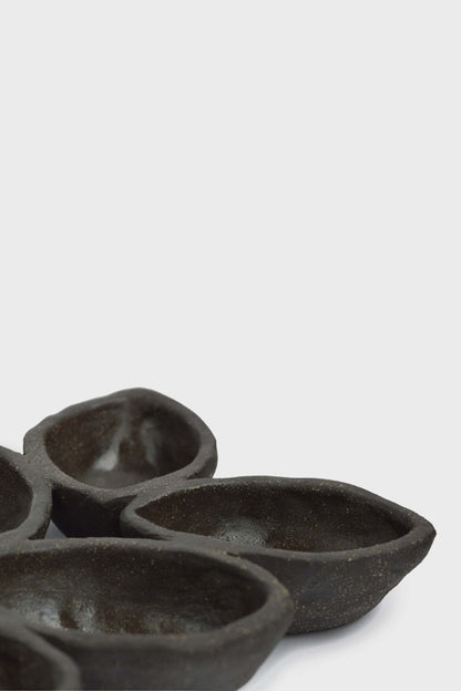 Handmade Stoneware Serving Dish "Pumpernickel"