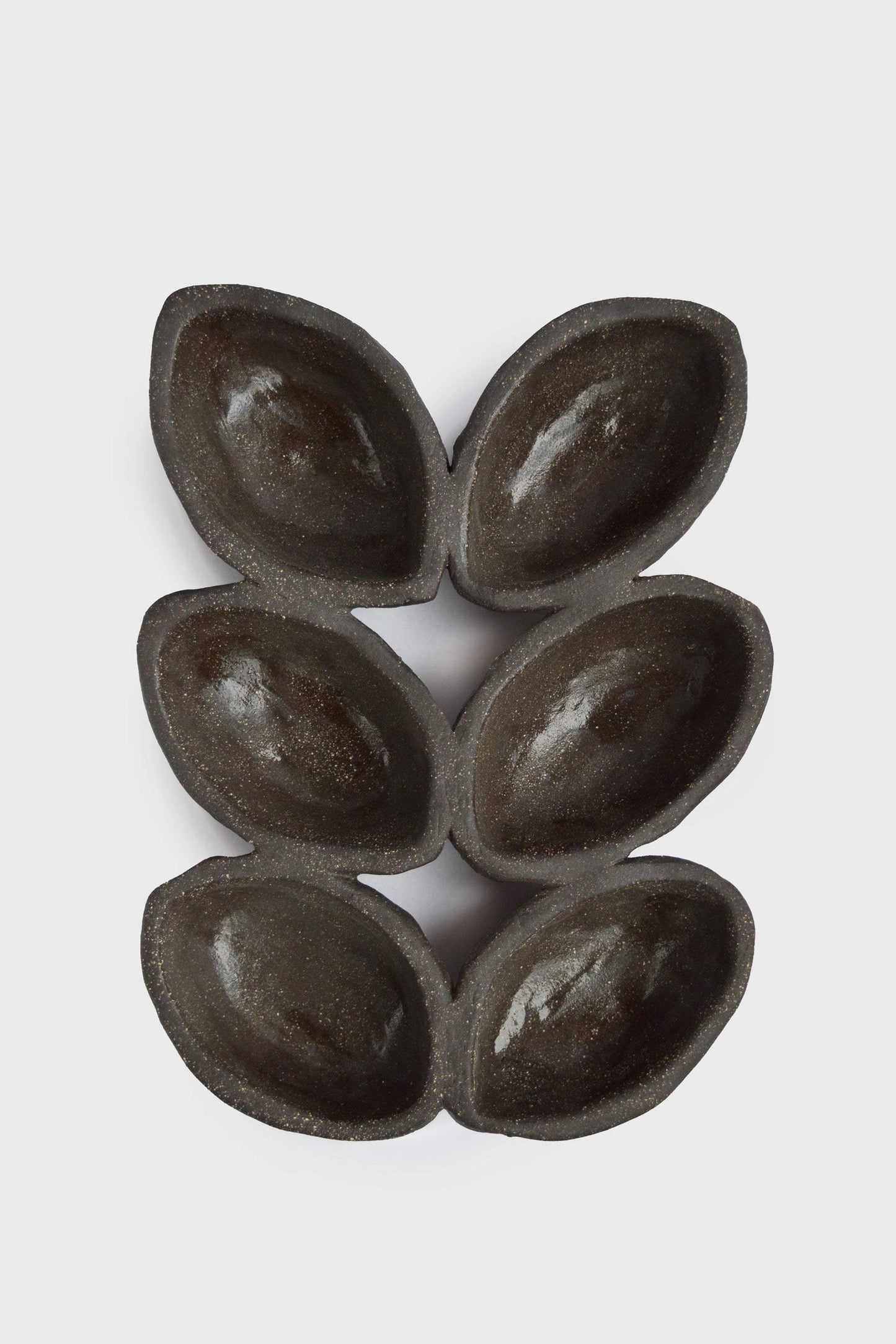 Handmade Stoneware Serving Dish "Pumpernickel"