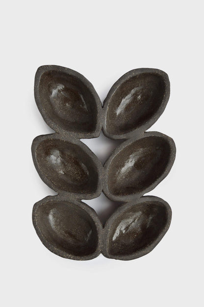 Handmade Stoneware Serving Dish "Pumpernickel"