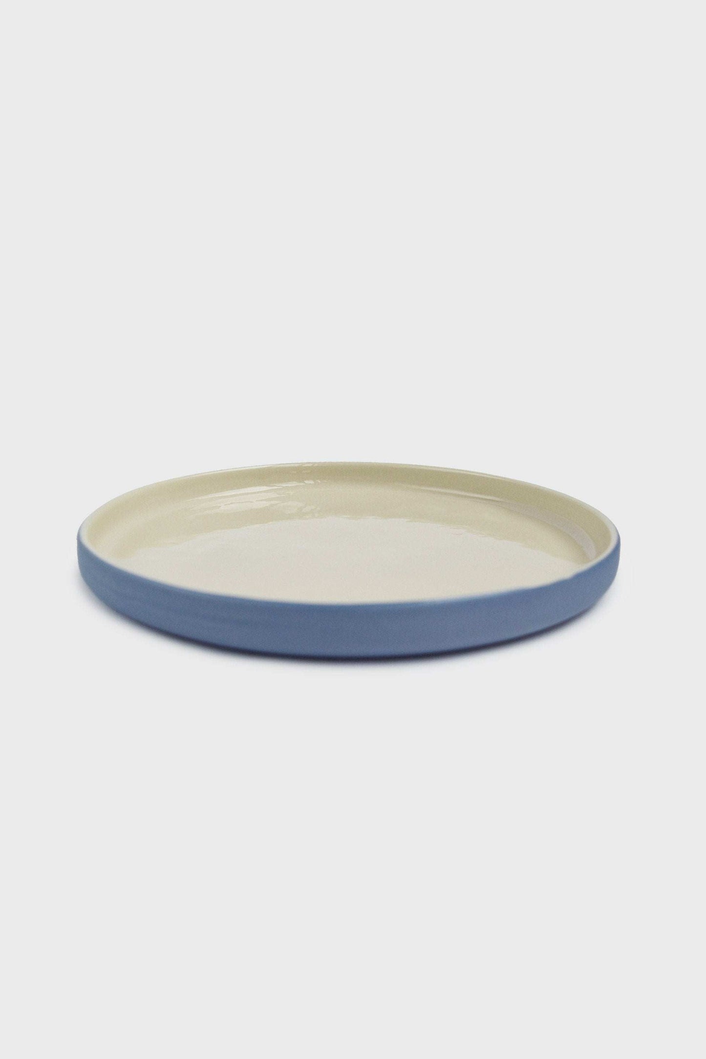 Handmade Blue Porcelain Dinner Plates
