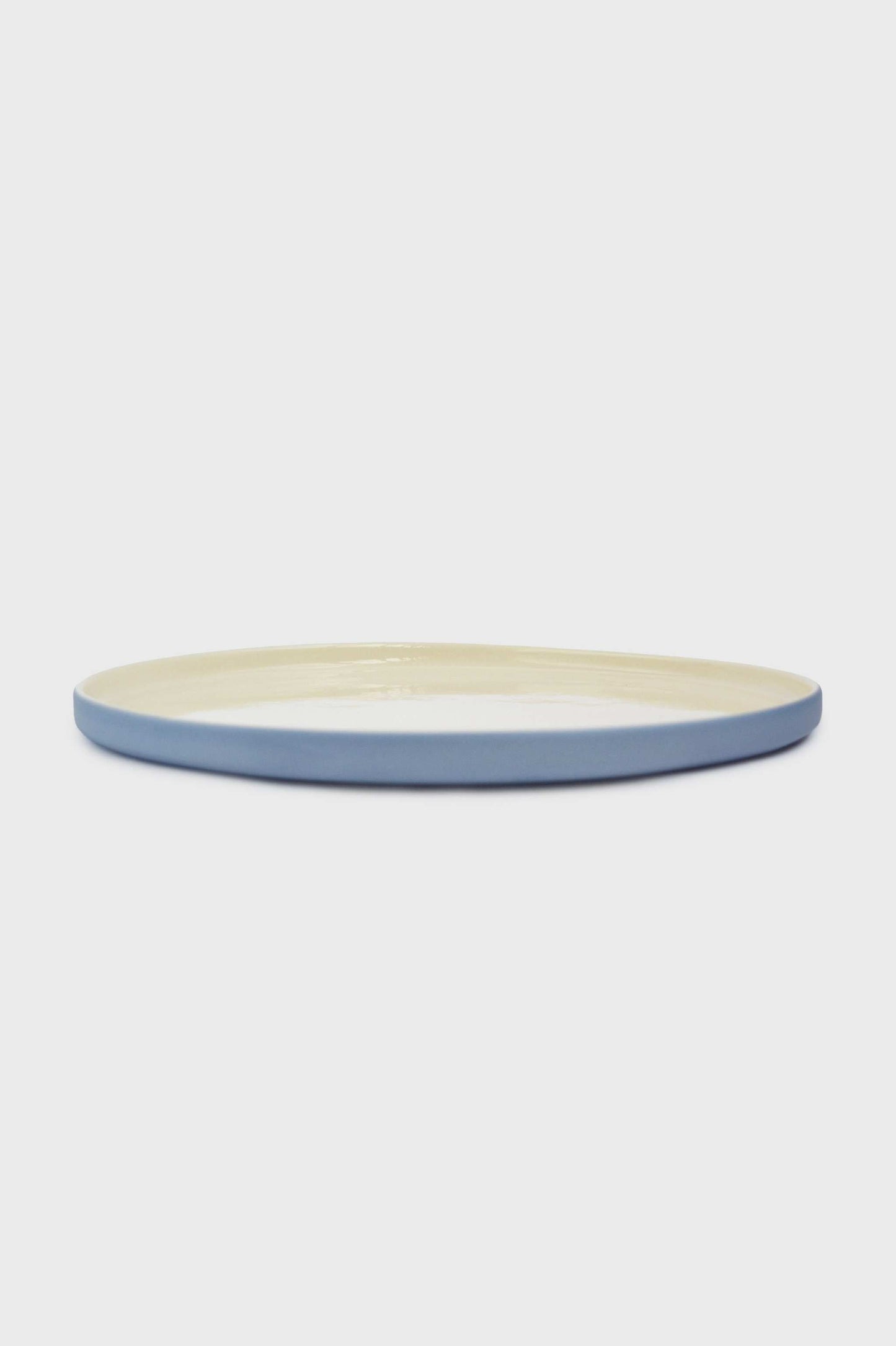 Handmade Blue Porcelain Dinner Plates
