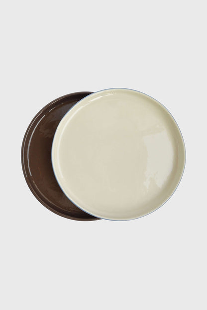 Handmade Blue Porcelain Dinner Plates