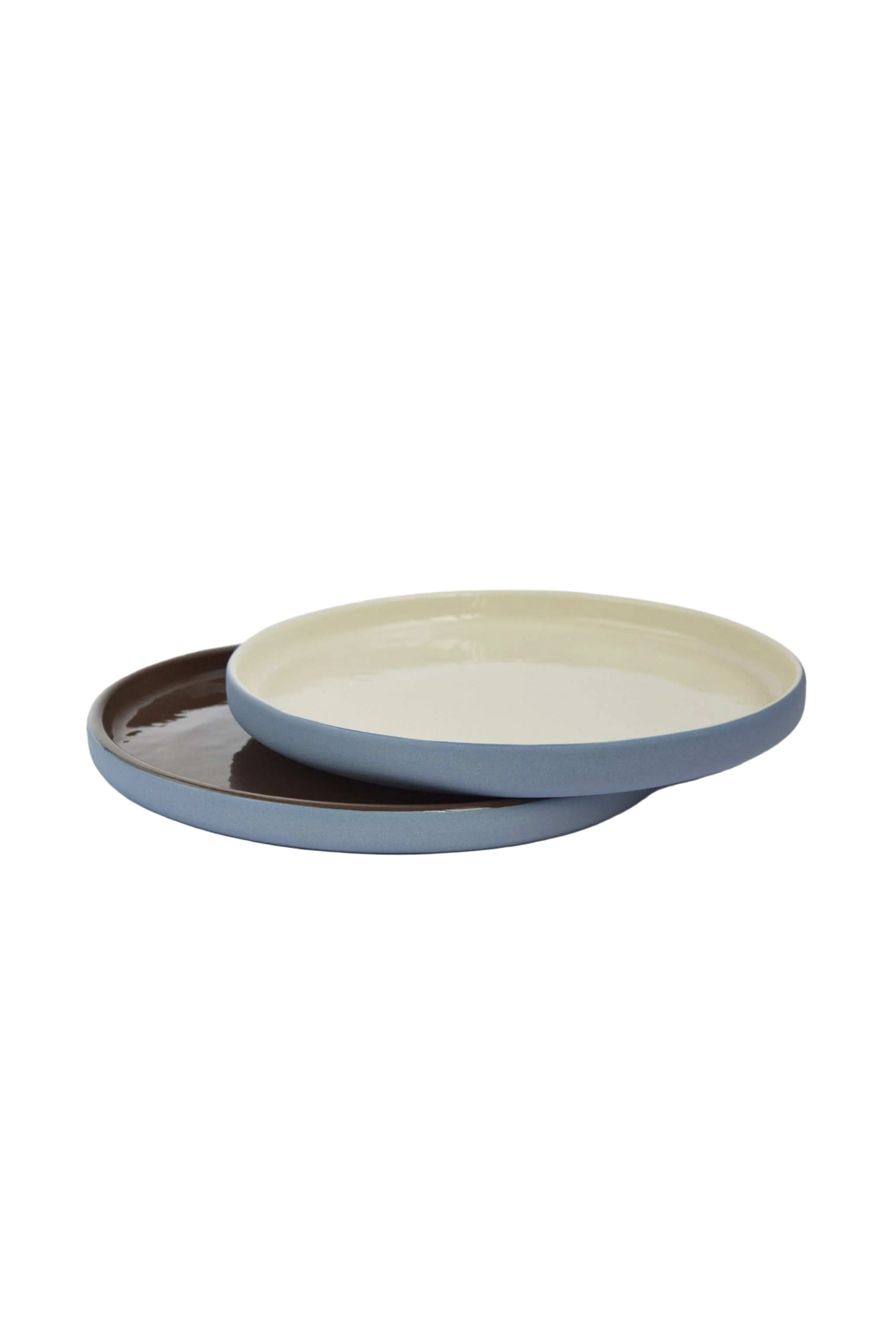 Handmade Blue Porcelain Dinner Plates