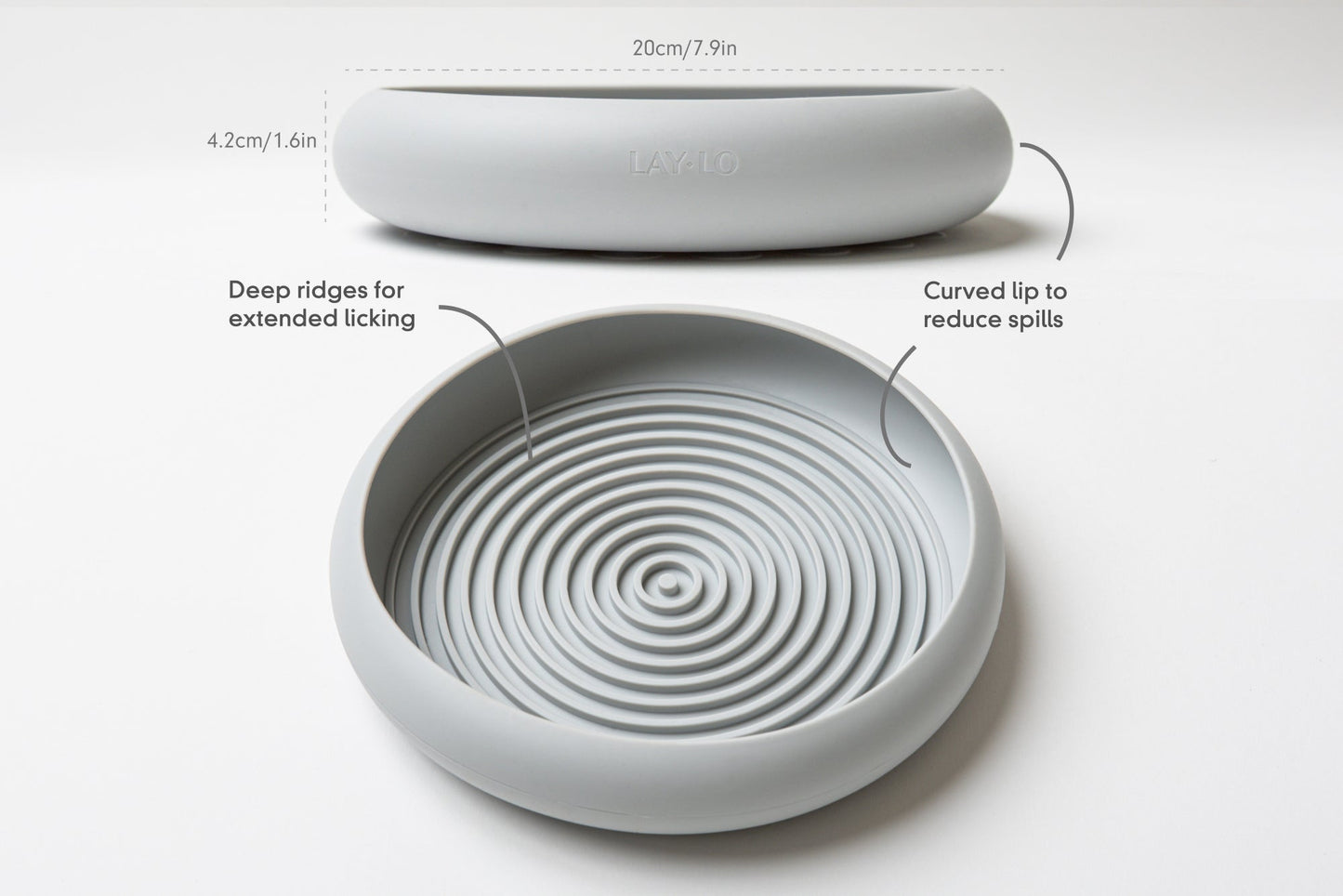 Enrichment Lick Mat & Food Bowl