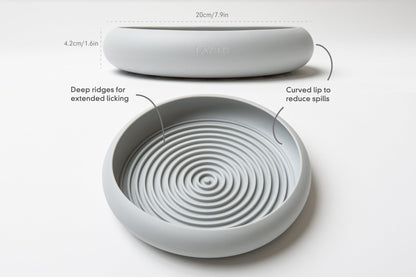 Enrichment Lick Mat & Food Bowl