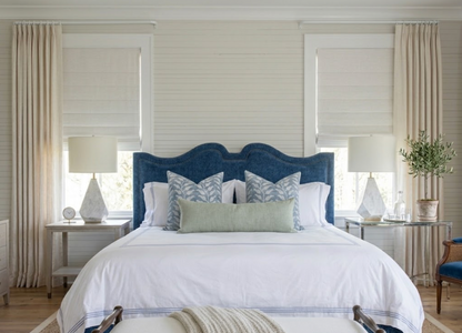 Folio Pillow in Lake Blue