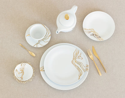 Fiume D'Oro 24 Piece Dinner Setting