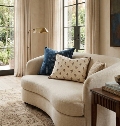 Holden Hand Pillow in Cream