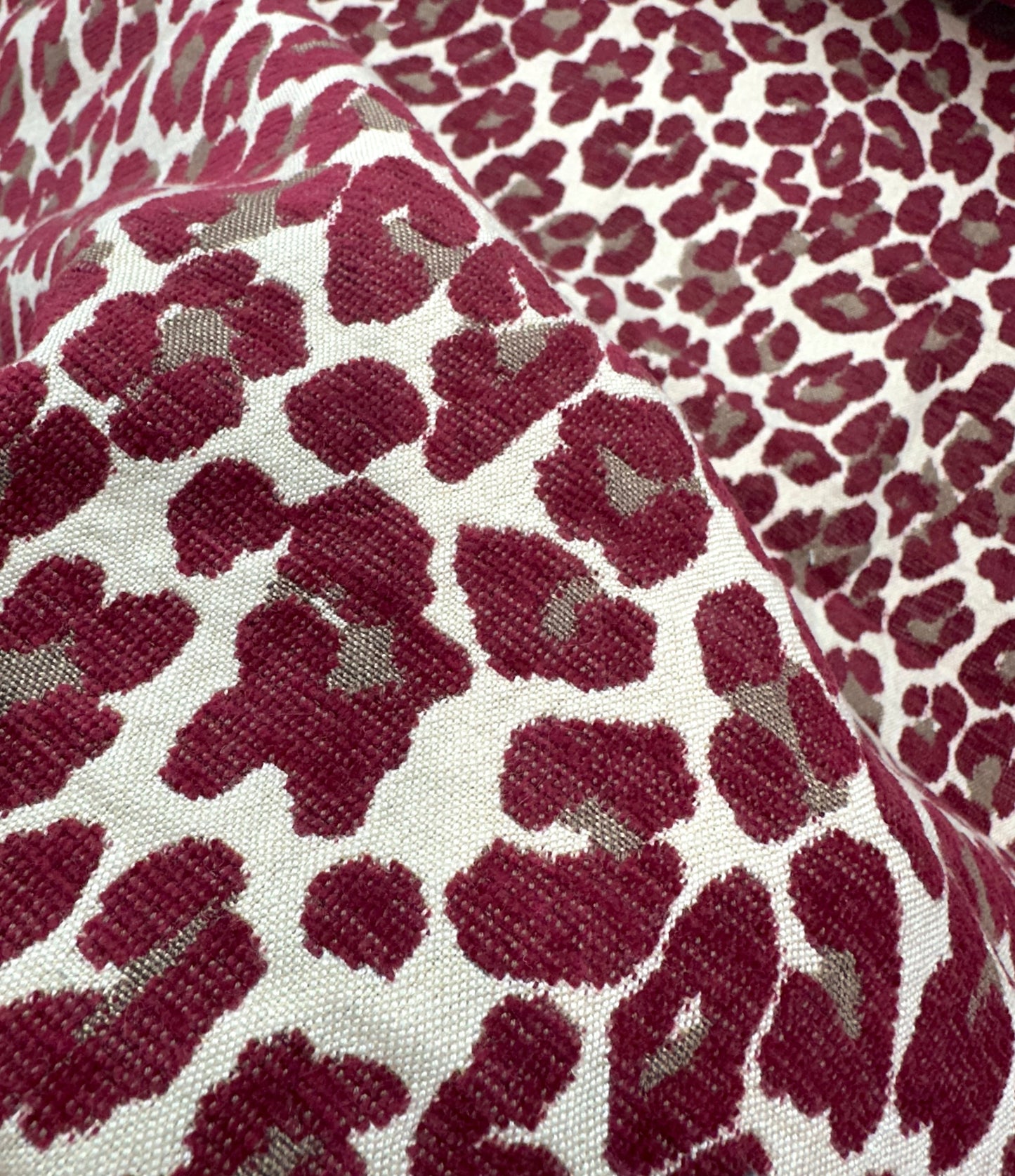 Margaux Spotted Pillow in Mulberry