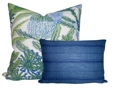 Malabar Pillow in Indigo