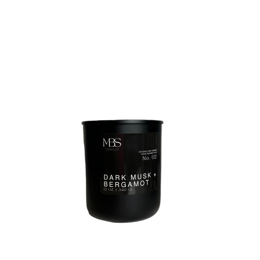 Dark Musk + Bergamot Candle