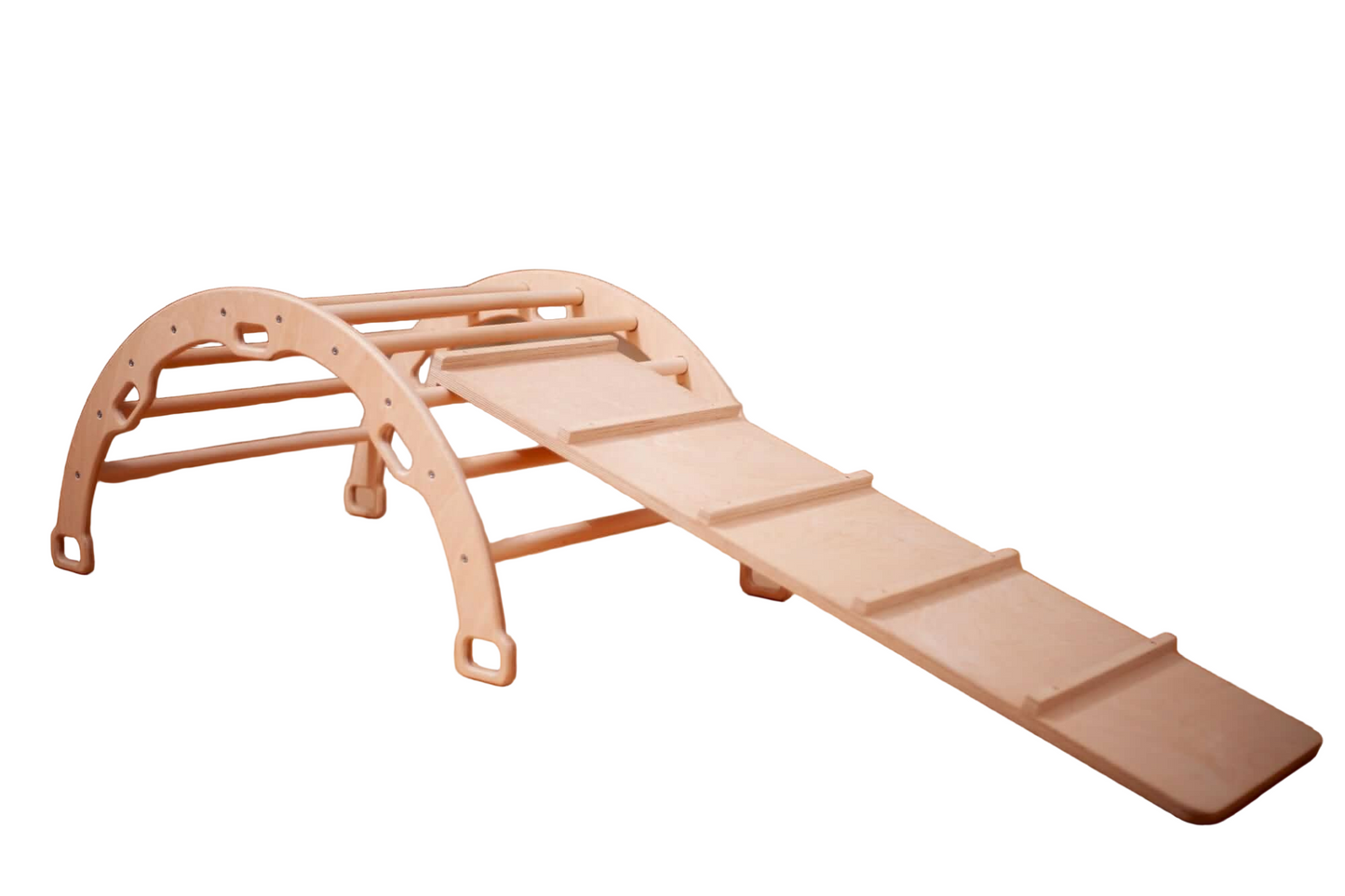 Medium Montessori Climbing Arch/Rocker w/ Pillow & Ramp Set