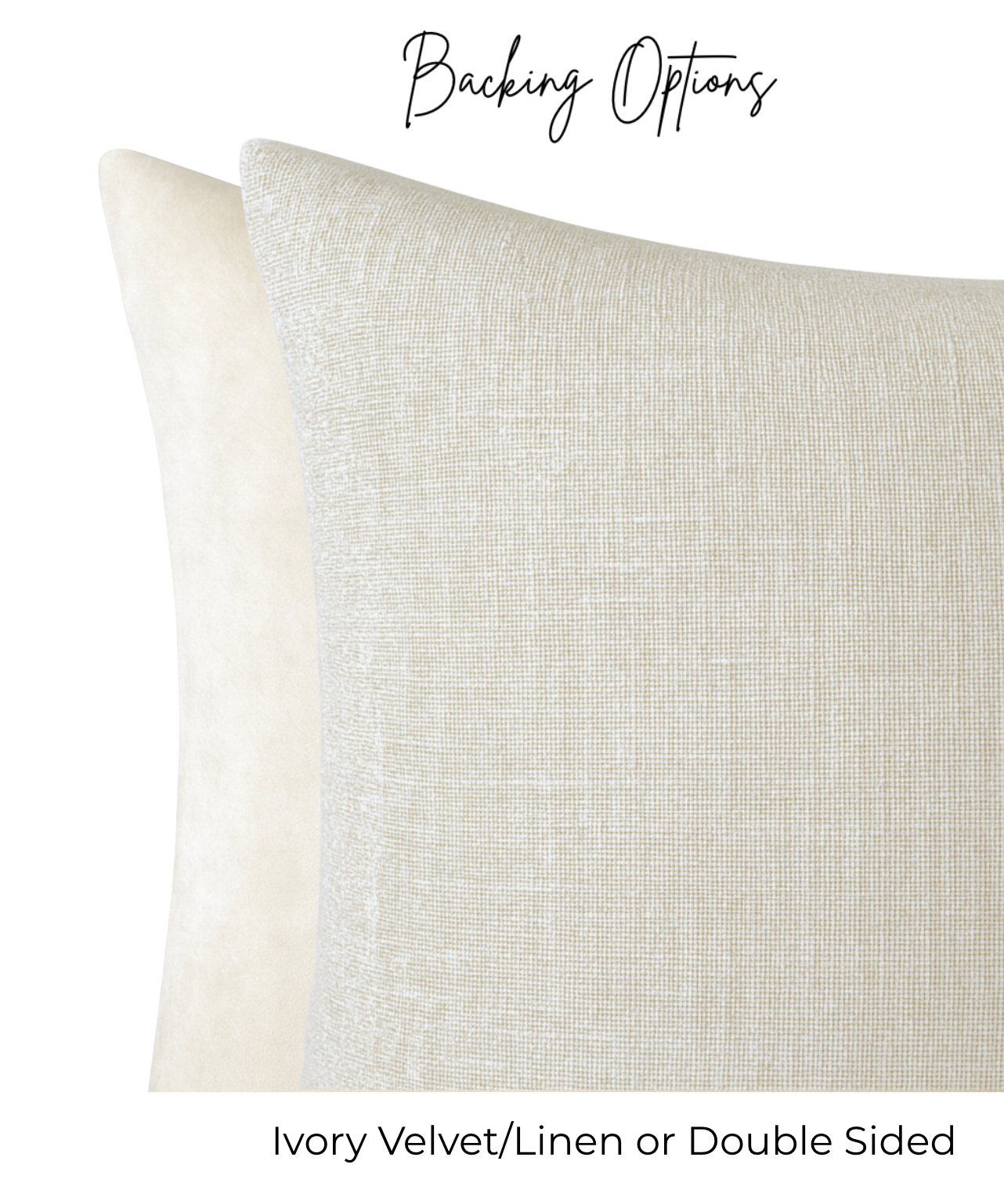 Vanderbilt Pillow in Noir Black