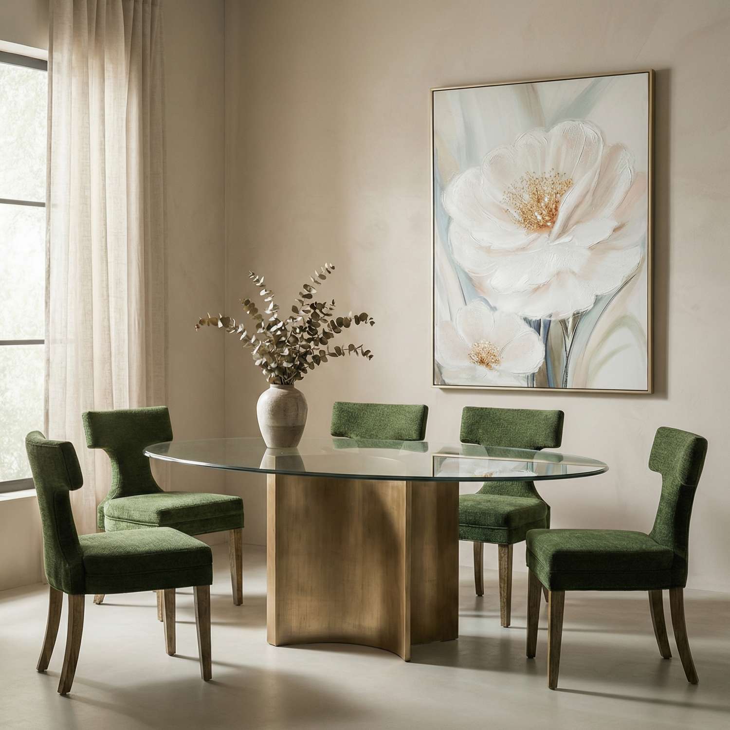 Symmetry Dining Table - Room Scene