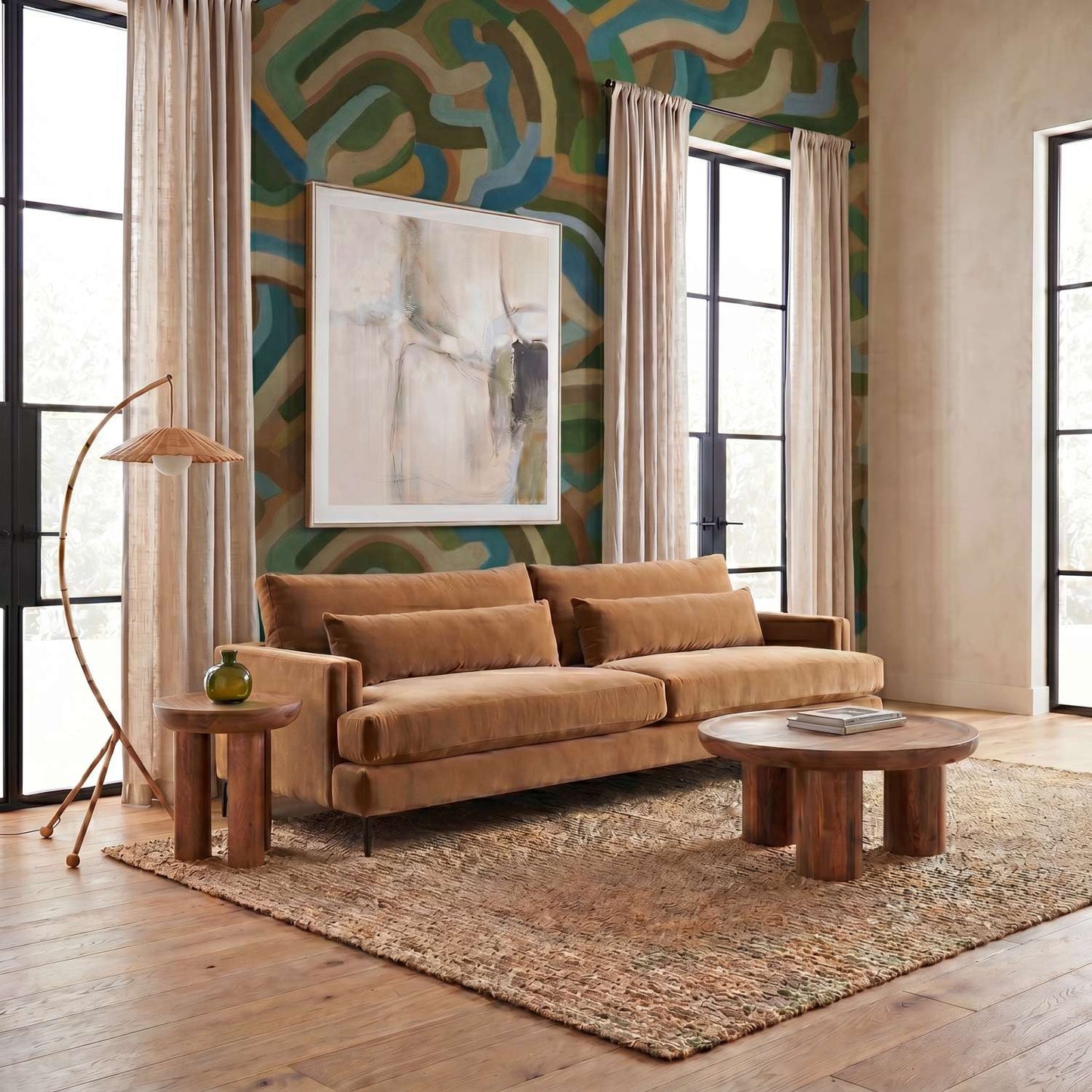 Frond Floor Lamp - Room Scene