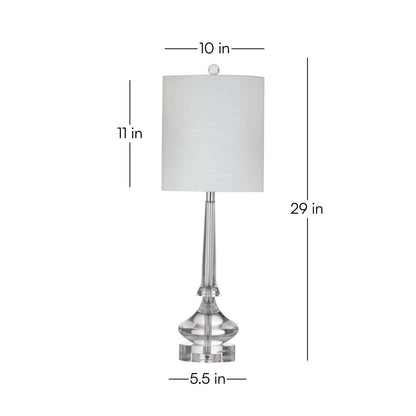 Rivoli Table Lamp - Dimensional