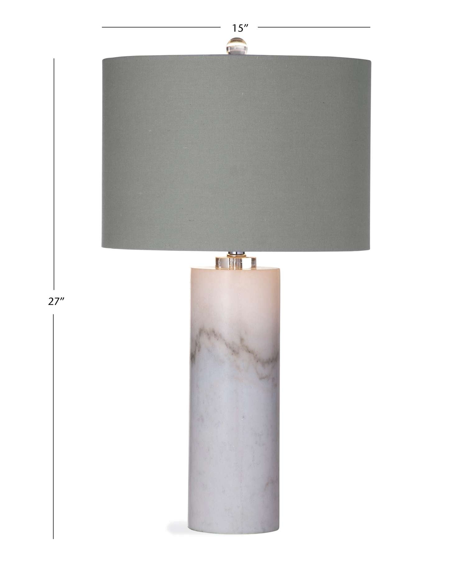 Raywick Table Lamp - Dimensional