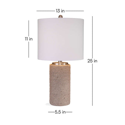 Lakeland Table Lamp - Dimensional