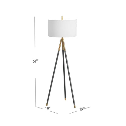 Rowe Floor Lamp - Dimensional