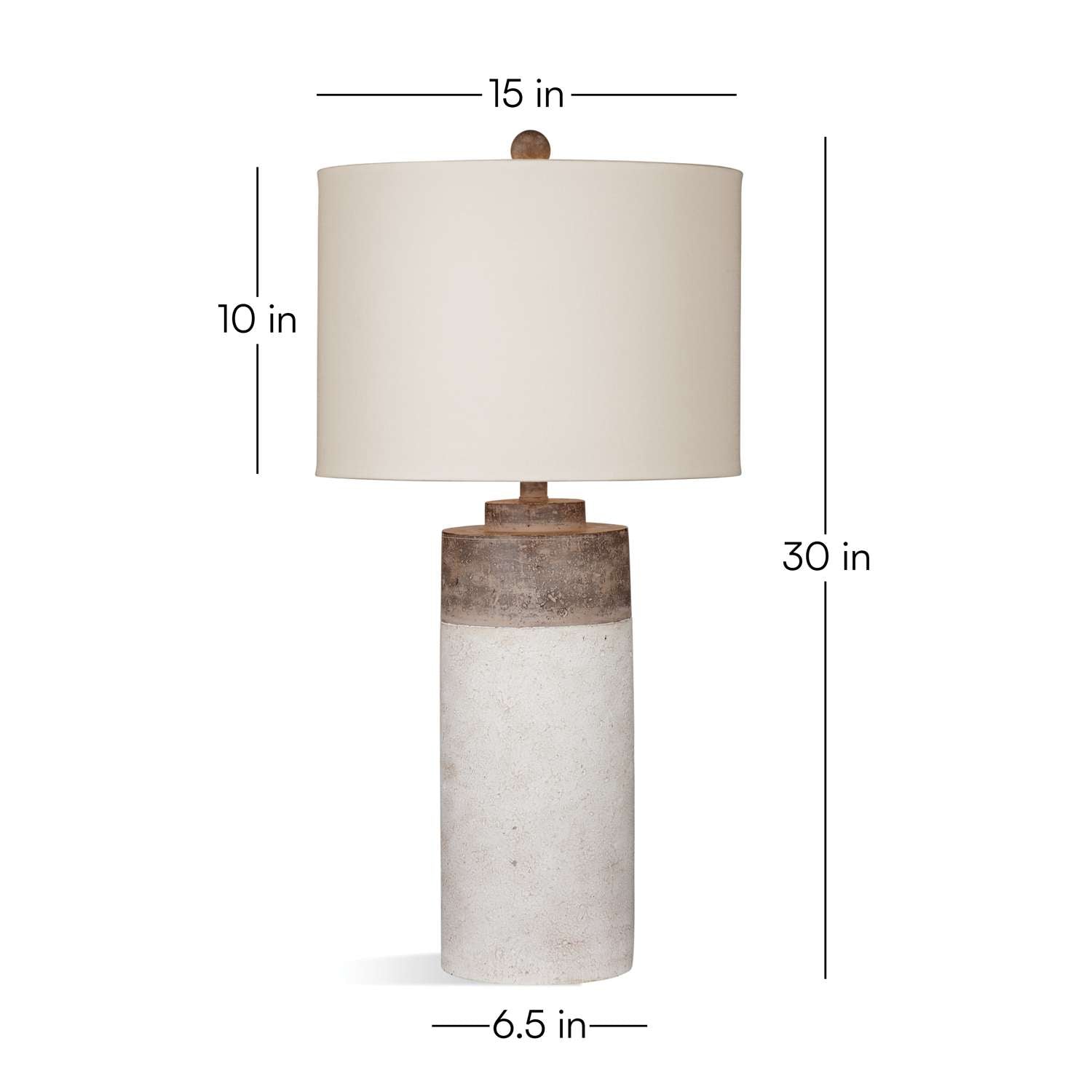 Lamar Table Lamp - Dimensional